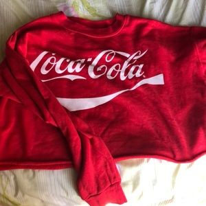 Cropped Coca-Cola Long-Sleeve